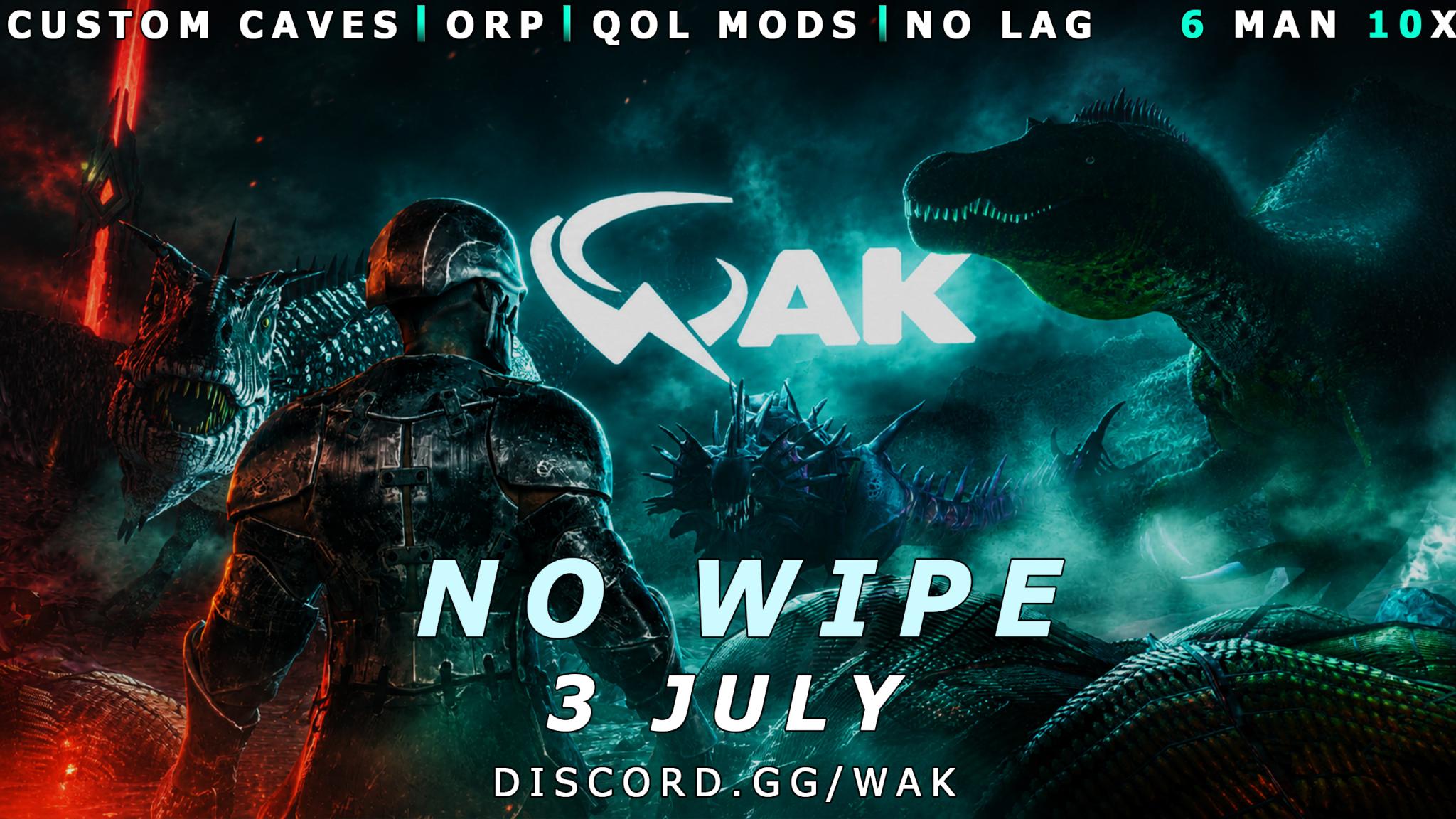 Discovery splash banner for WAK Discord server