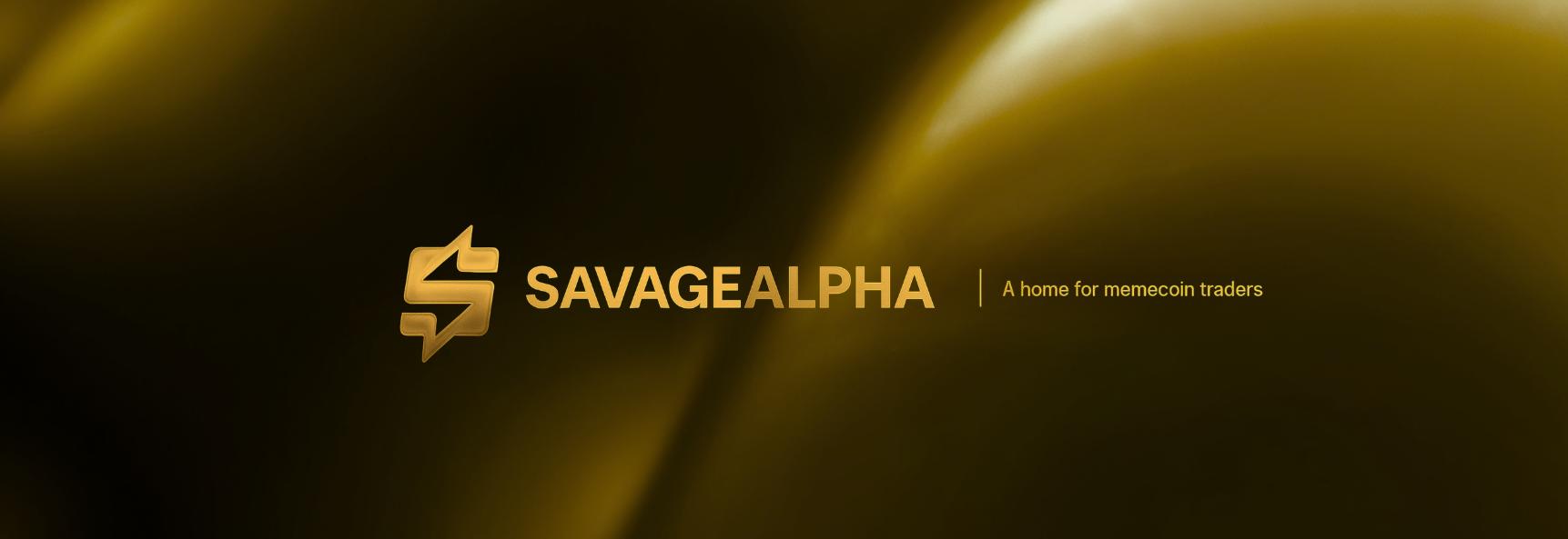 Discovery splash banner for Savage Alpha Discord server