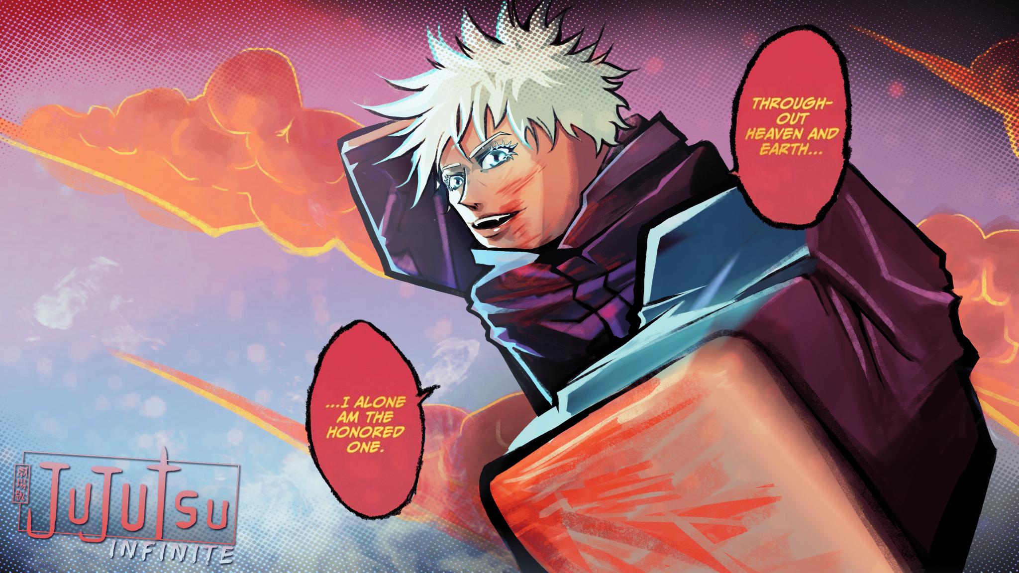 Discovery splash banner for Jujutsu Infinite Discord server