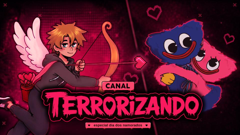 Discovery splash banner for Canal Terrorizando | BRASIL HEXA Discord server