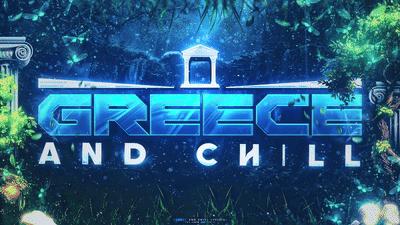 Discovery splash banner for Greece And Chill Discord server
