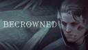 Discovery splash banner for BECROWNED GAME Discord server