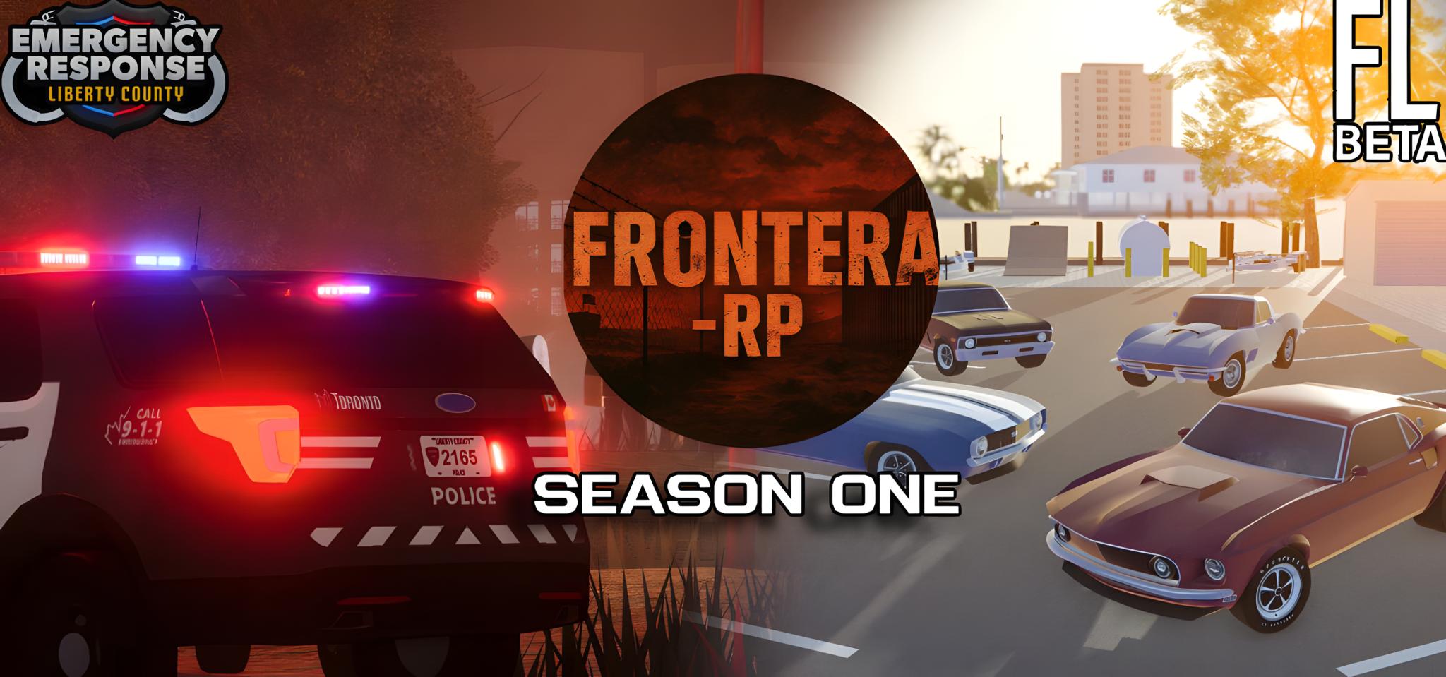 Discovery splash banner for ER:LC/SWFL | FRONTERA RP Discord server