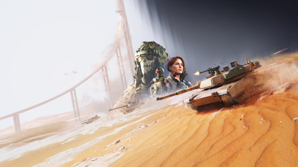 Discovery splash banner for World of Tanks: HEAT Discord server
