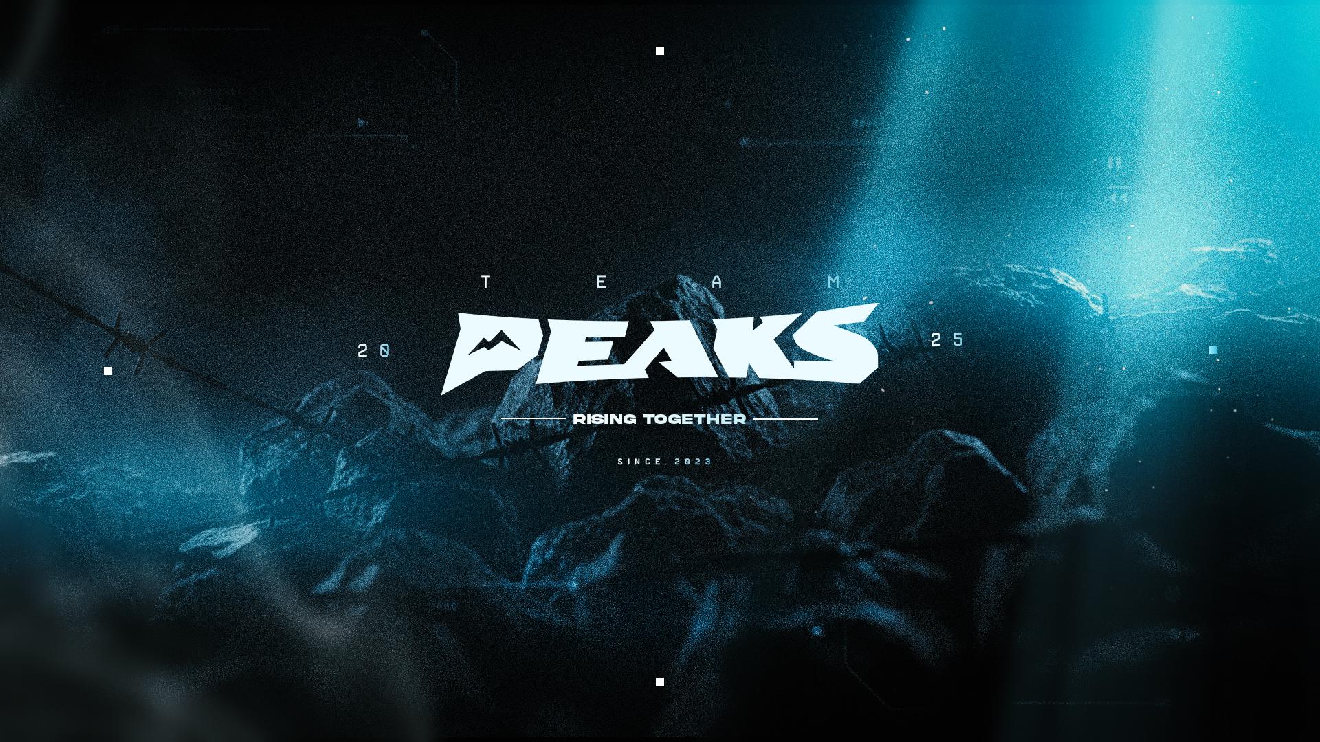 Discovery splash banner for Peaks Discord server