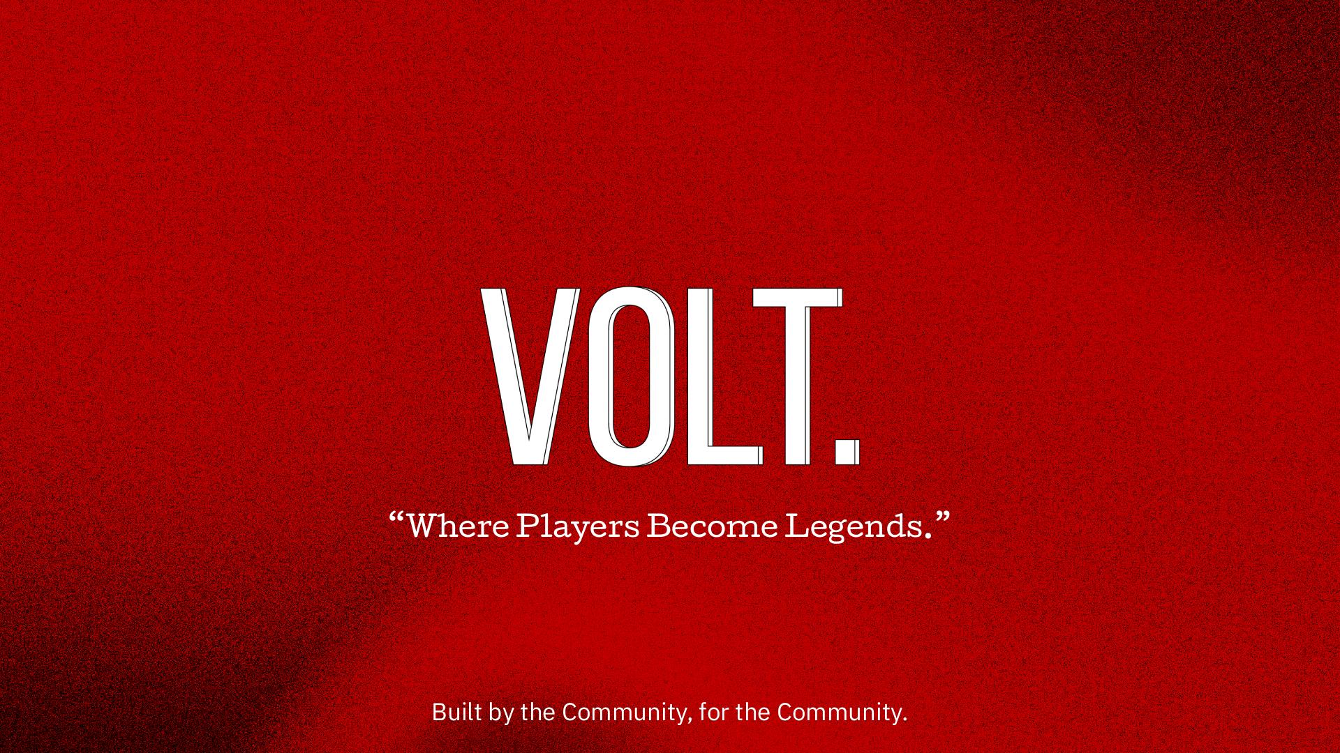 Discovery splash banner for Volt Community Discord server