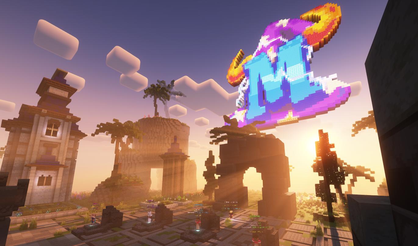 Discovery splash banner for MystiCraft 🚀 Discord server