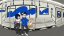 Discovery splash banner for Julia Belinatti Discord server