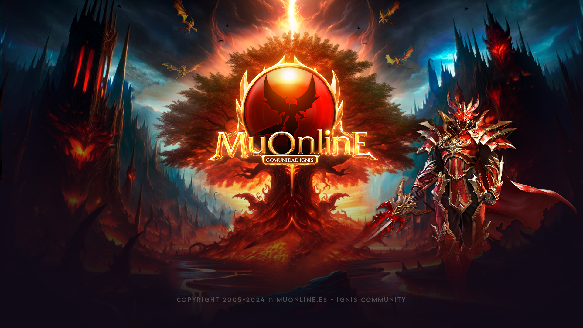 Discovery splash banner for iGNis MuOnline Discord server