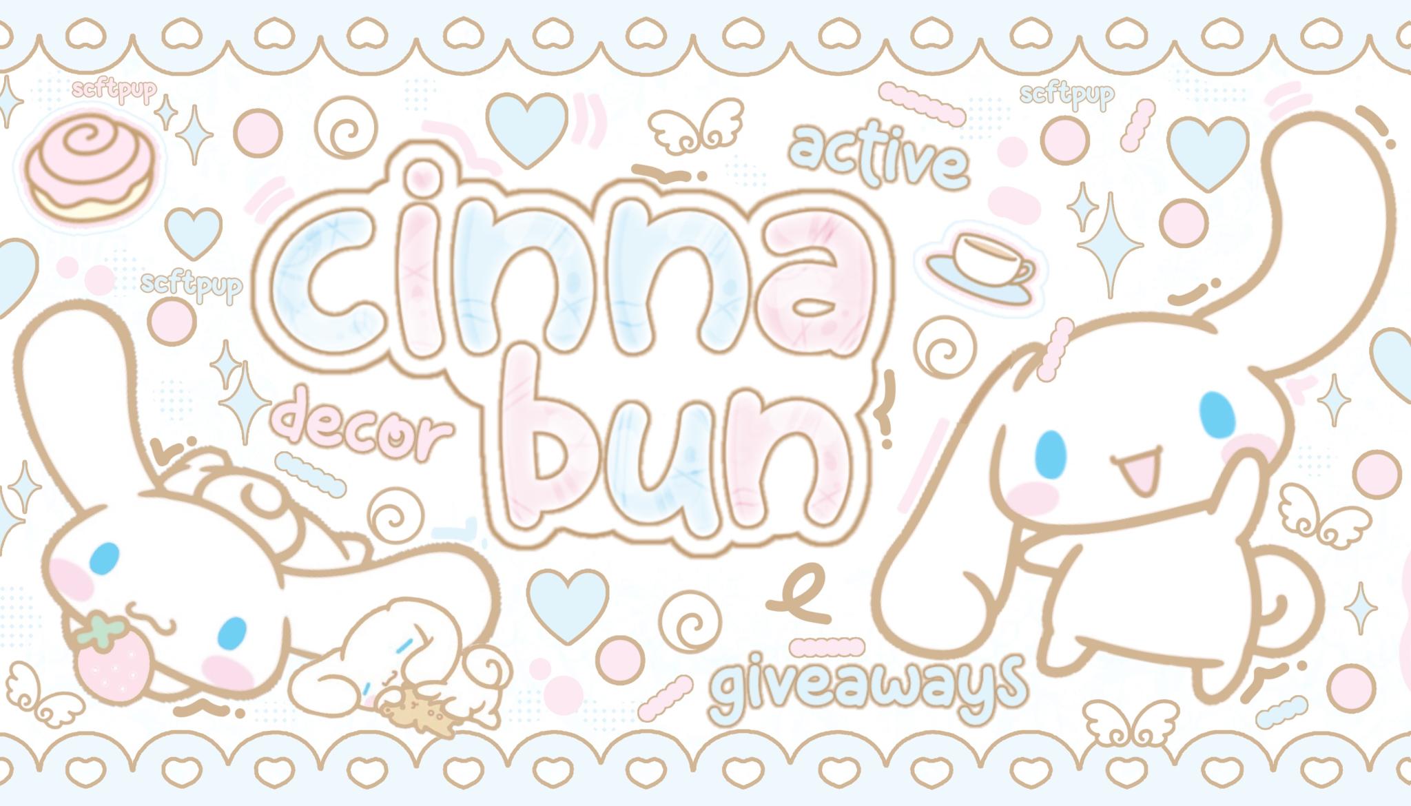 Discovery splash banner for ૮₍ ˶ᵔ ᵕ ᵔ˶ ₎ა cinnαbun 🪽 ⊹ giveαwαysㆍdecorㆍsociαl Discord server