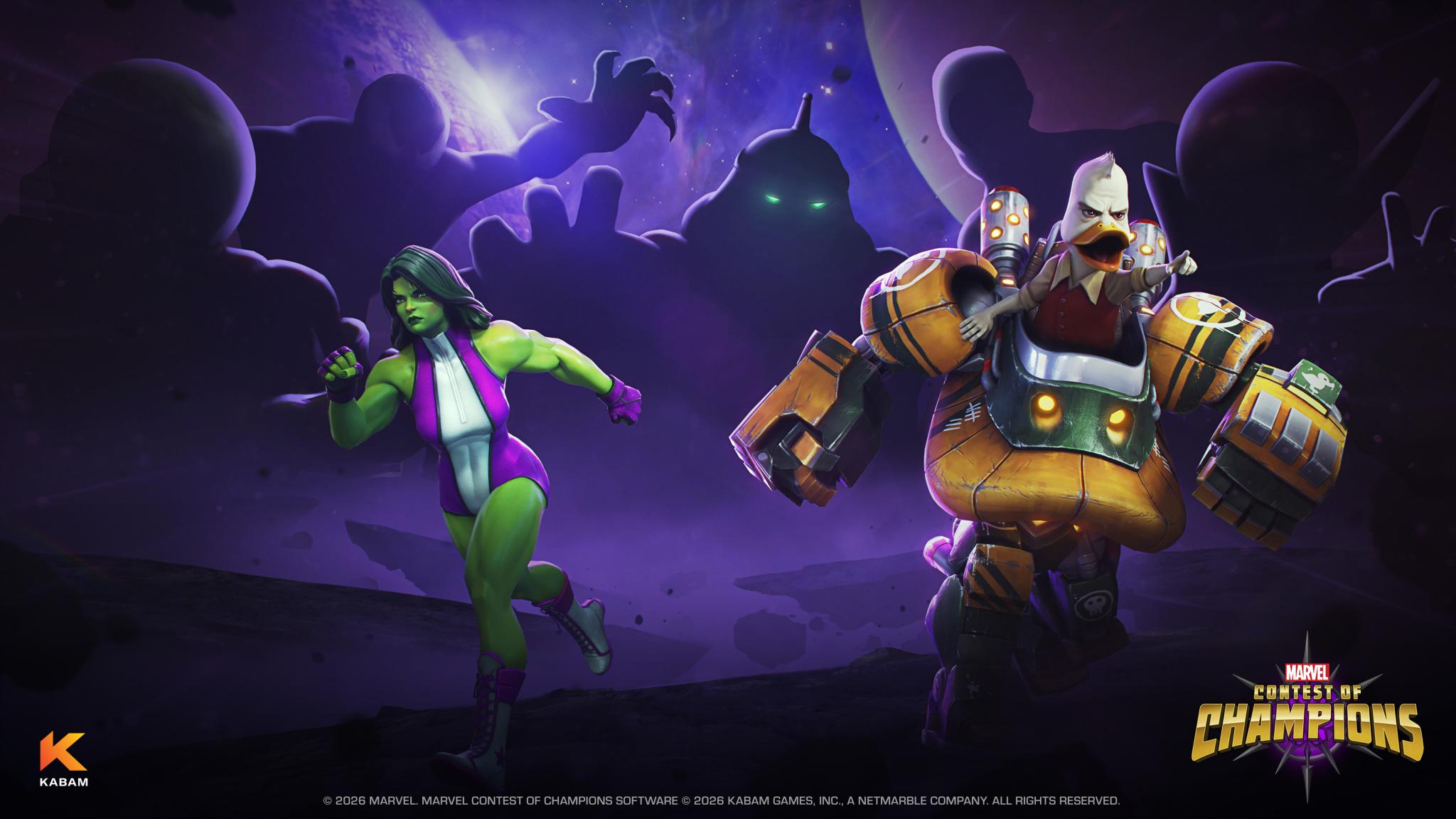 Discovery splash banner for Marvel Contest of Champions Discord server
