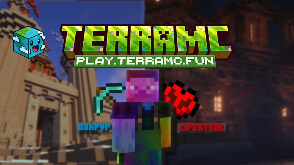 Discovery splash banner for TerraMC Discord server
