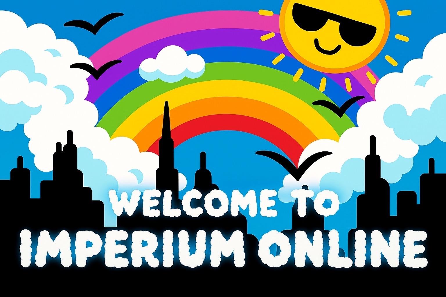 Discovery splash banner for Imperium Online Discord server