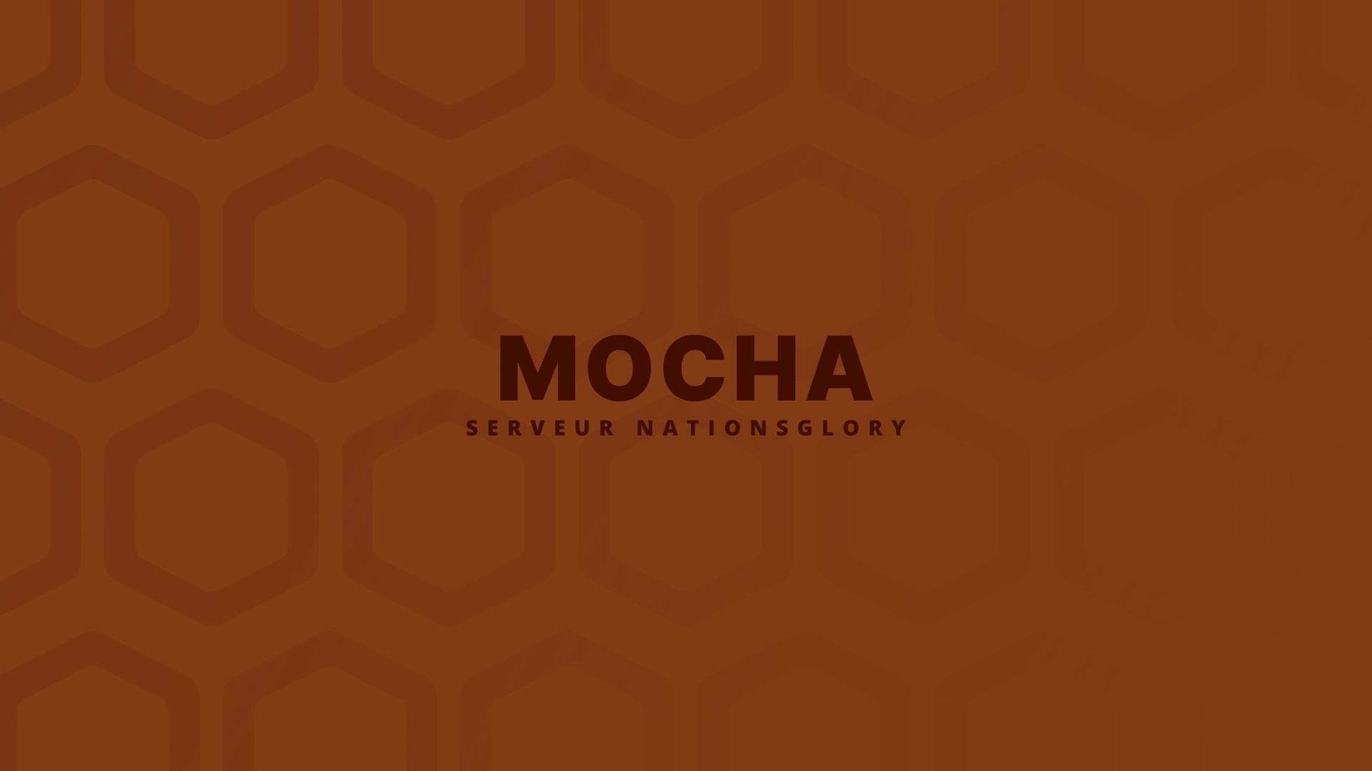 Discovery splash banner for NationsGlory Mocha Discord server
