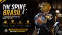 Discovery splash banner for The Spike Brasil Discord server