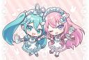 Discovery splash banner for Hatsune Miku Cafe Discord server