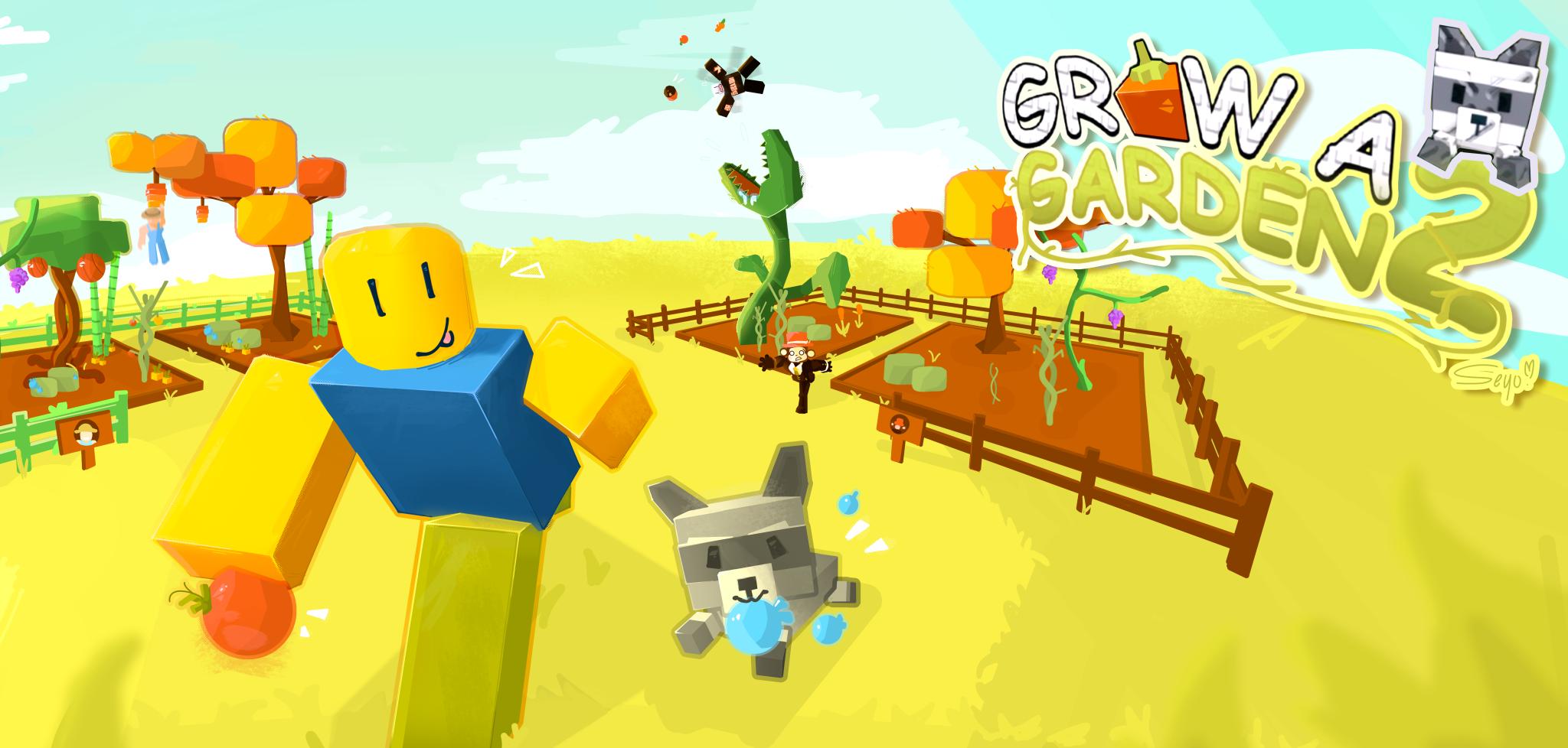 Discovery splash banner for Grow A Garden 2┃Stock Alerts・Weather・Trading Discord server