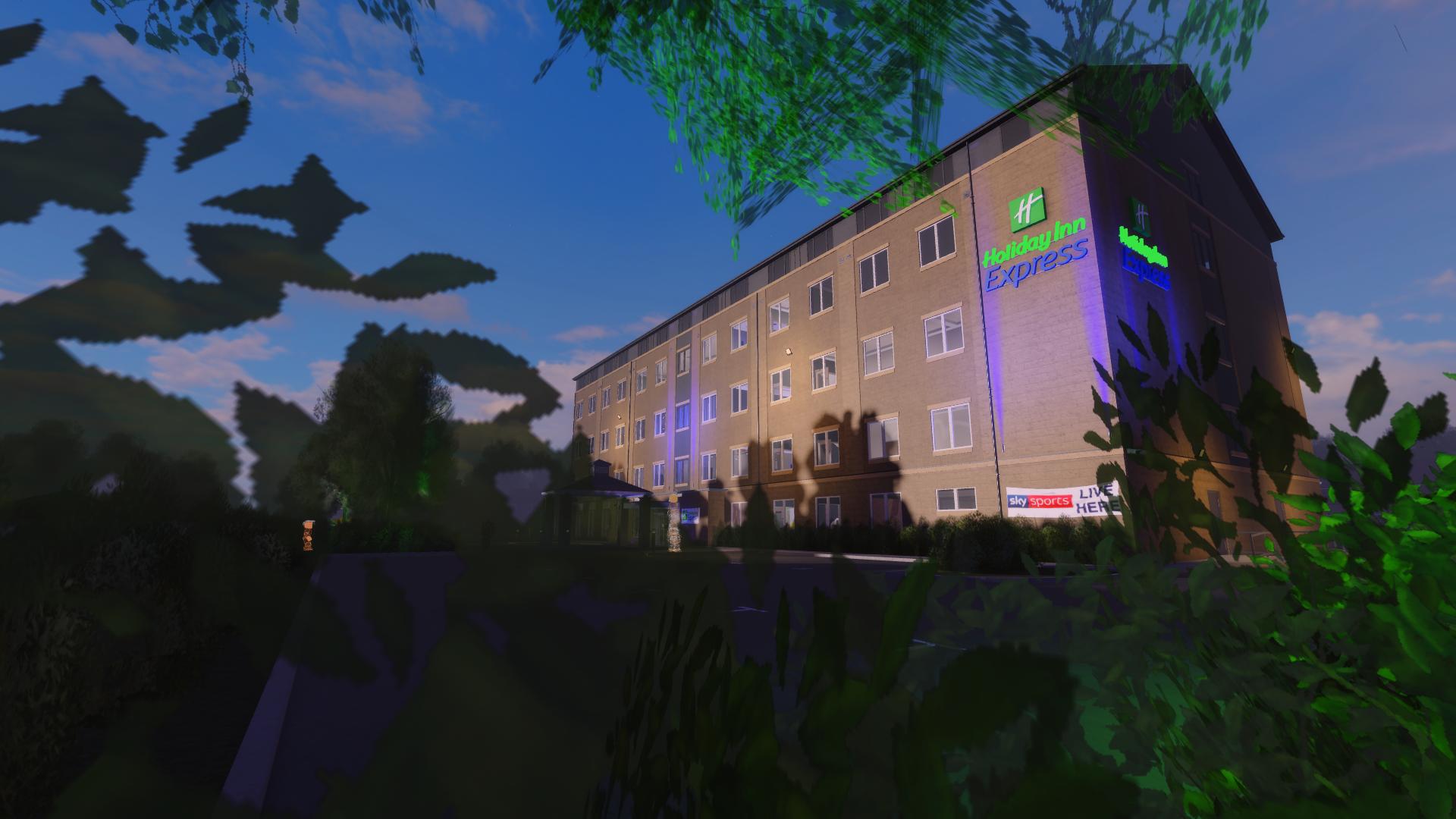 Discovery splash banner for Hotel Inn Roblox Discord server