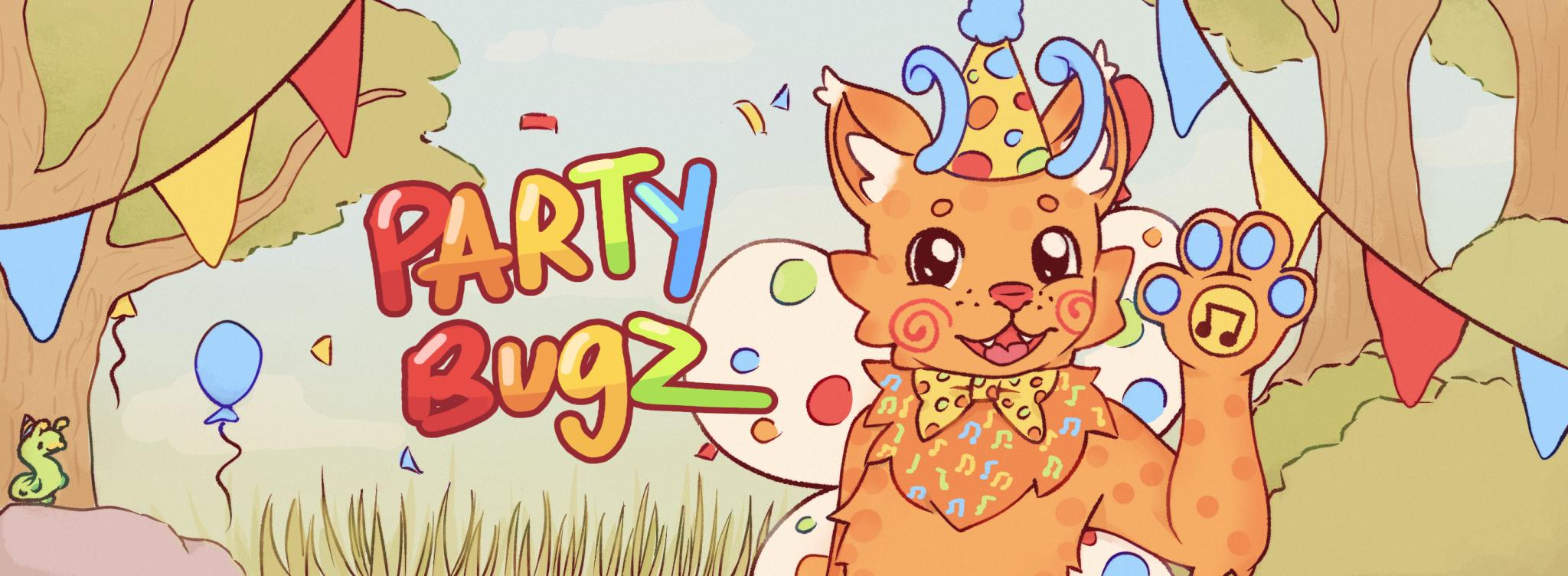 Discovery splash banner for PrideBugz | 16+ 🐛🌈 Discord server