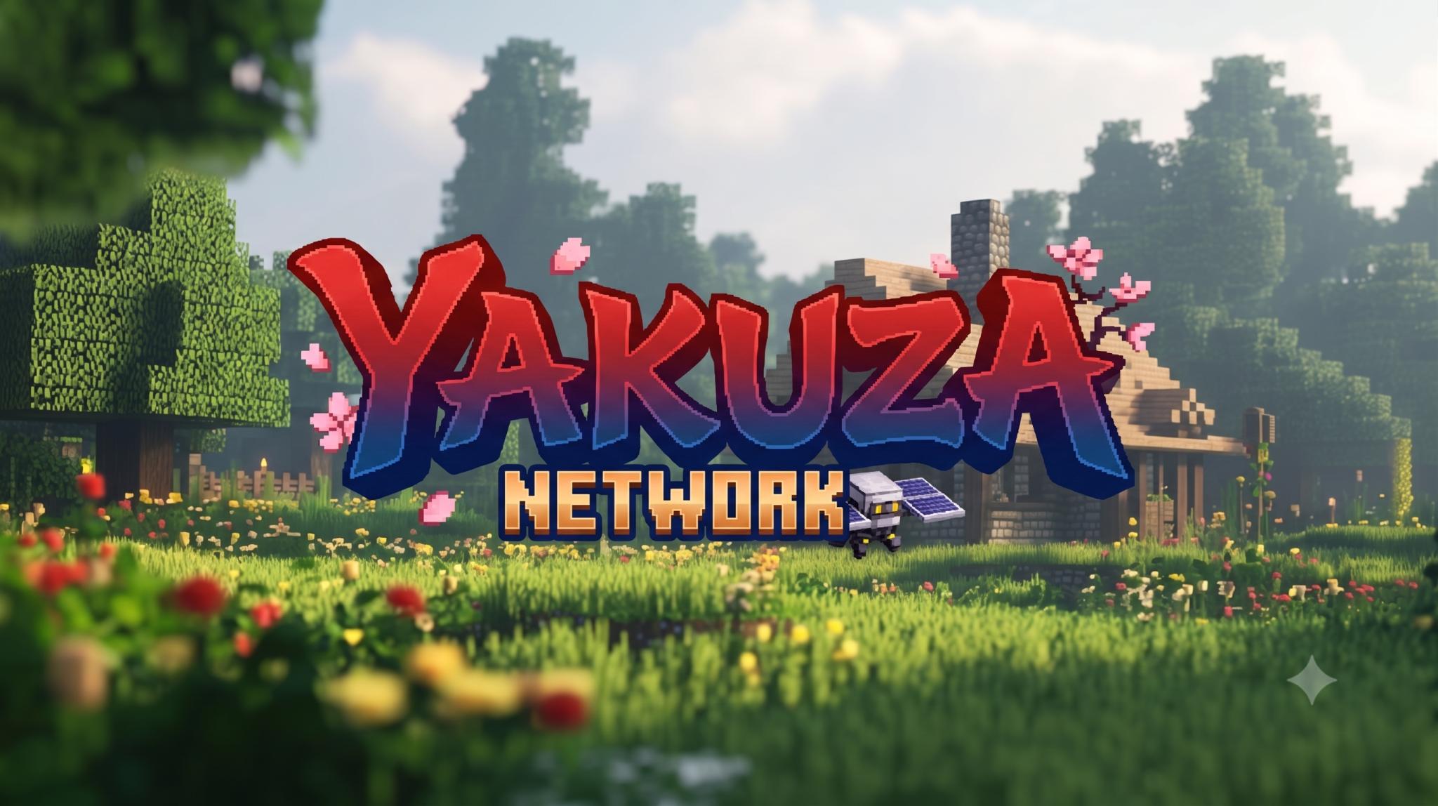 Discovery splash banner for YAKUZA SMP 1.9+ Discord server