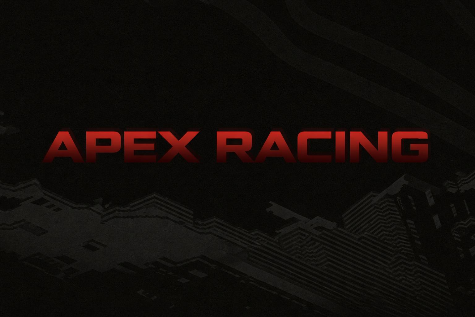 Discovery splash banner for Apex Racing | Season 5 Discord server