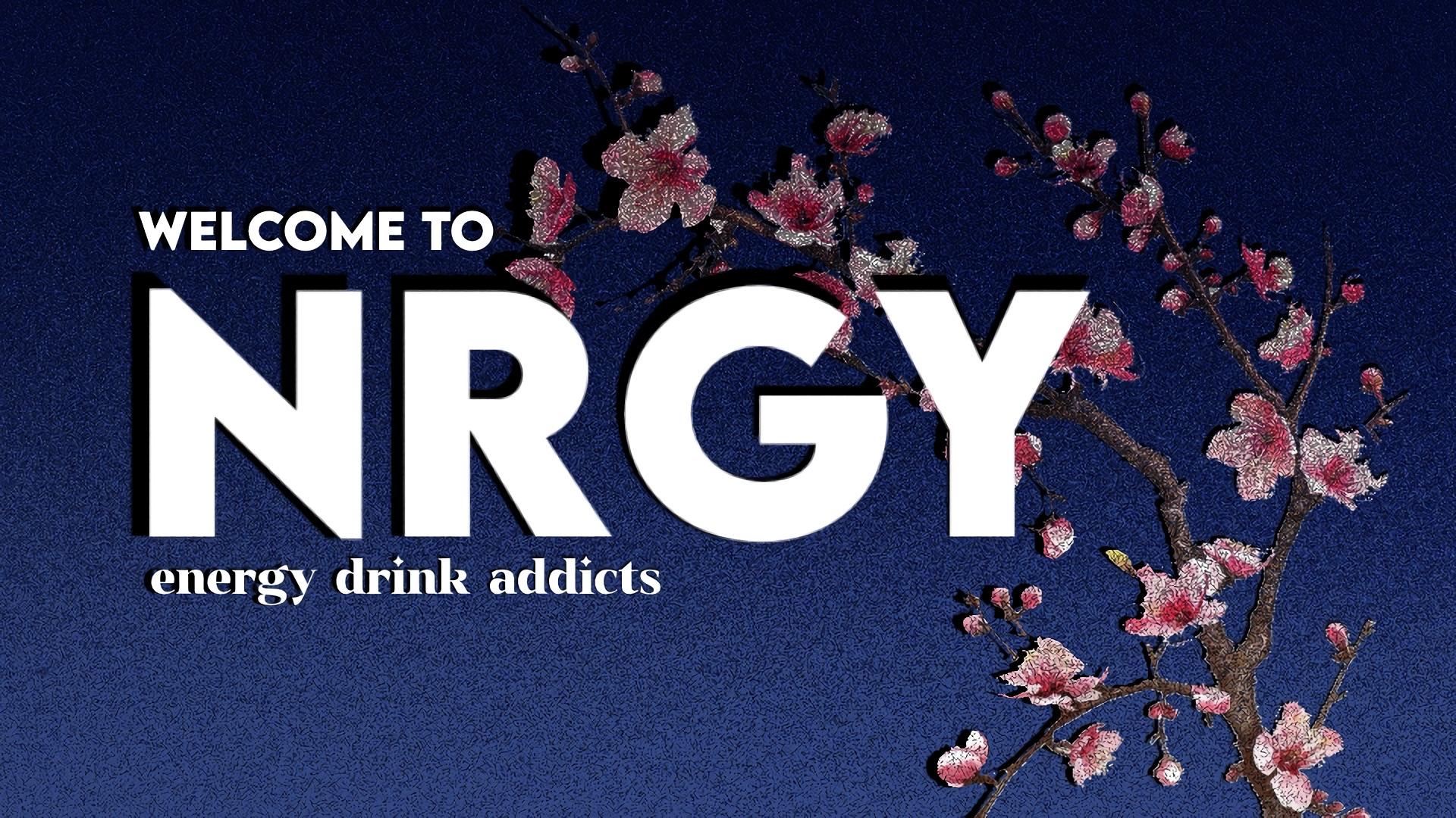 Discovery splash banner for Energy drink addicts Discord server