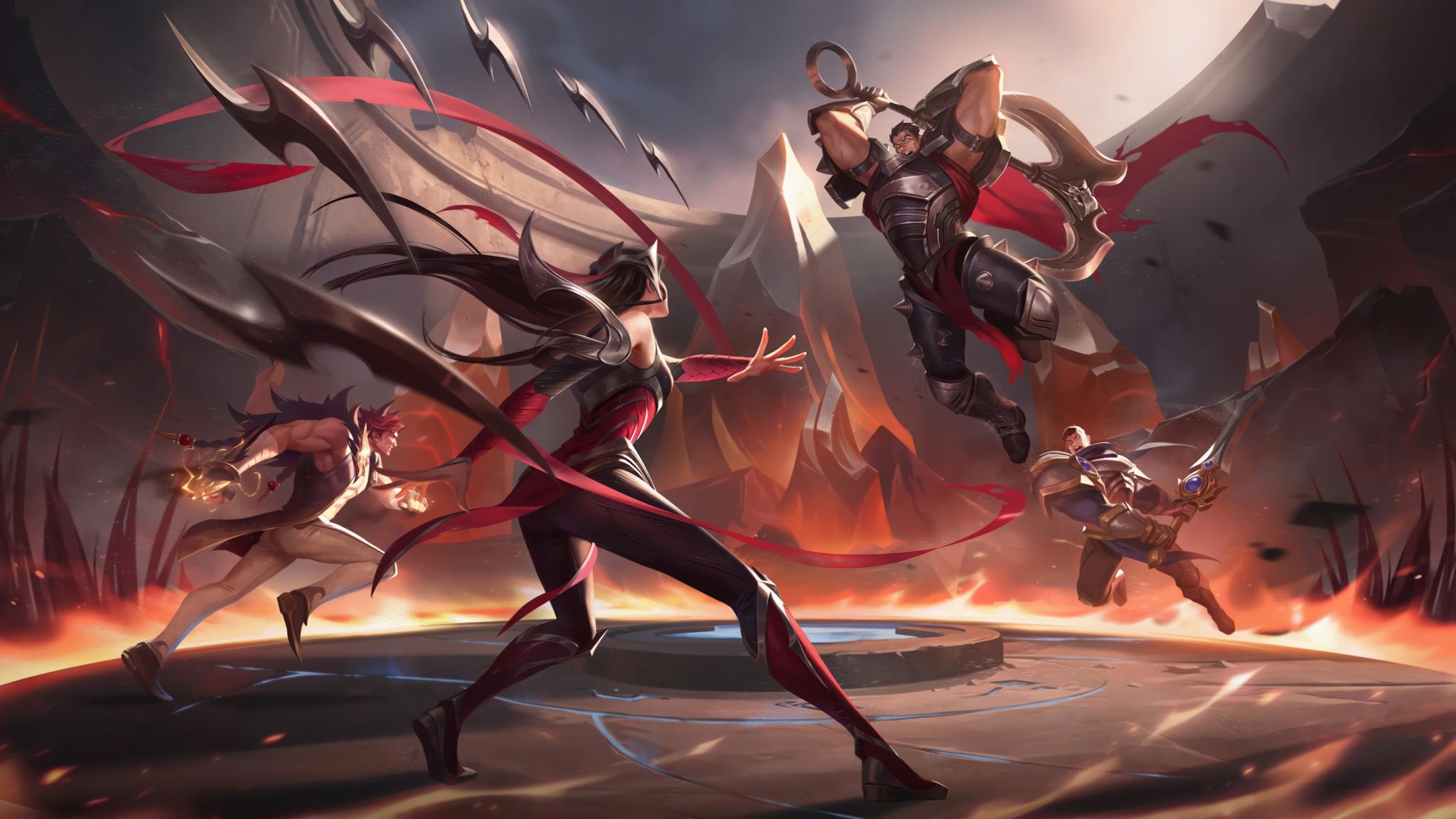 Discovery splash banner for League Of Legends: Synergy Discord server