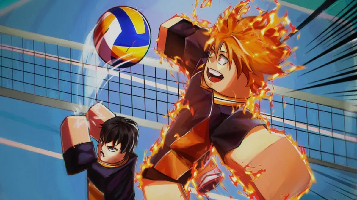 Discovery splash banner for Volleyball Legends RU Discord server