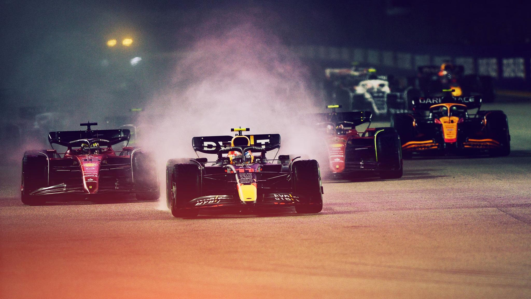 Discovery splash banner for F1 Watchalong Discord server