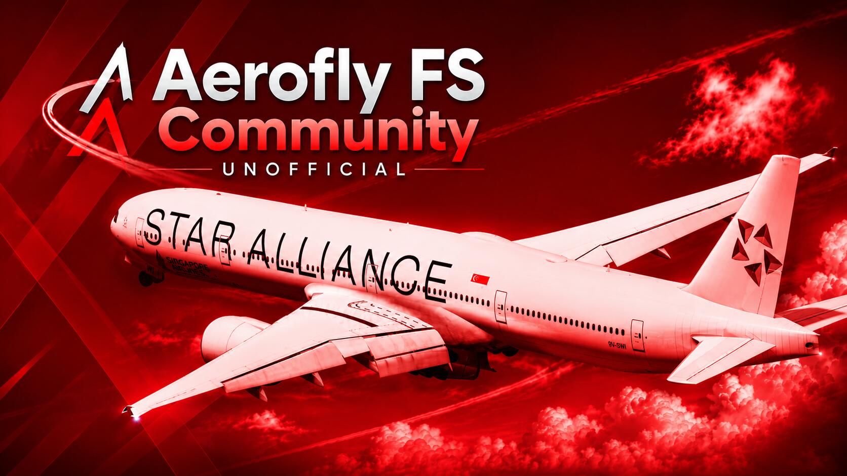 Discovery splash banner for Aerofly FS Community Discord server