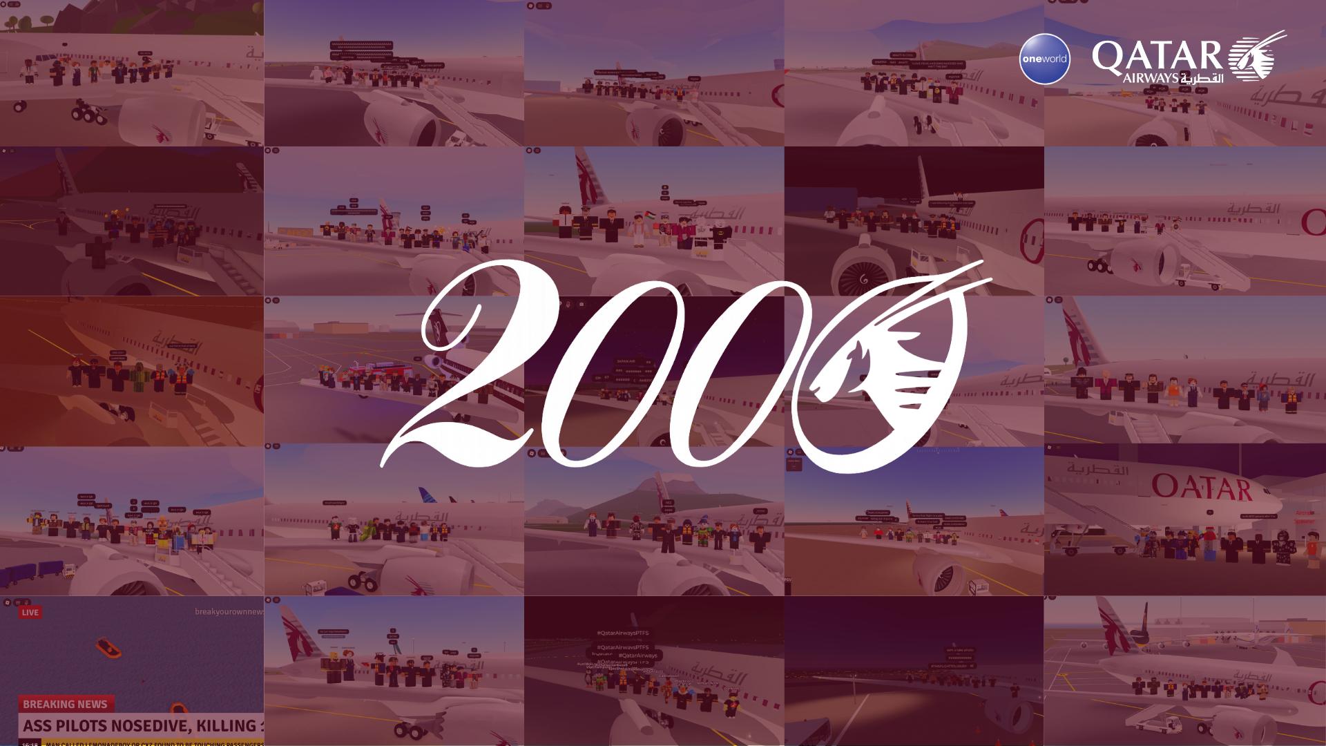 Discovery splash banner for Qatar Airways PTFS Discord server