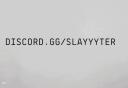 Discovery splash banner for SLAYYYTER Discord server