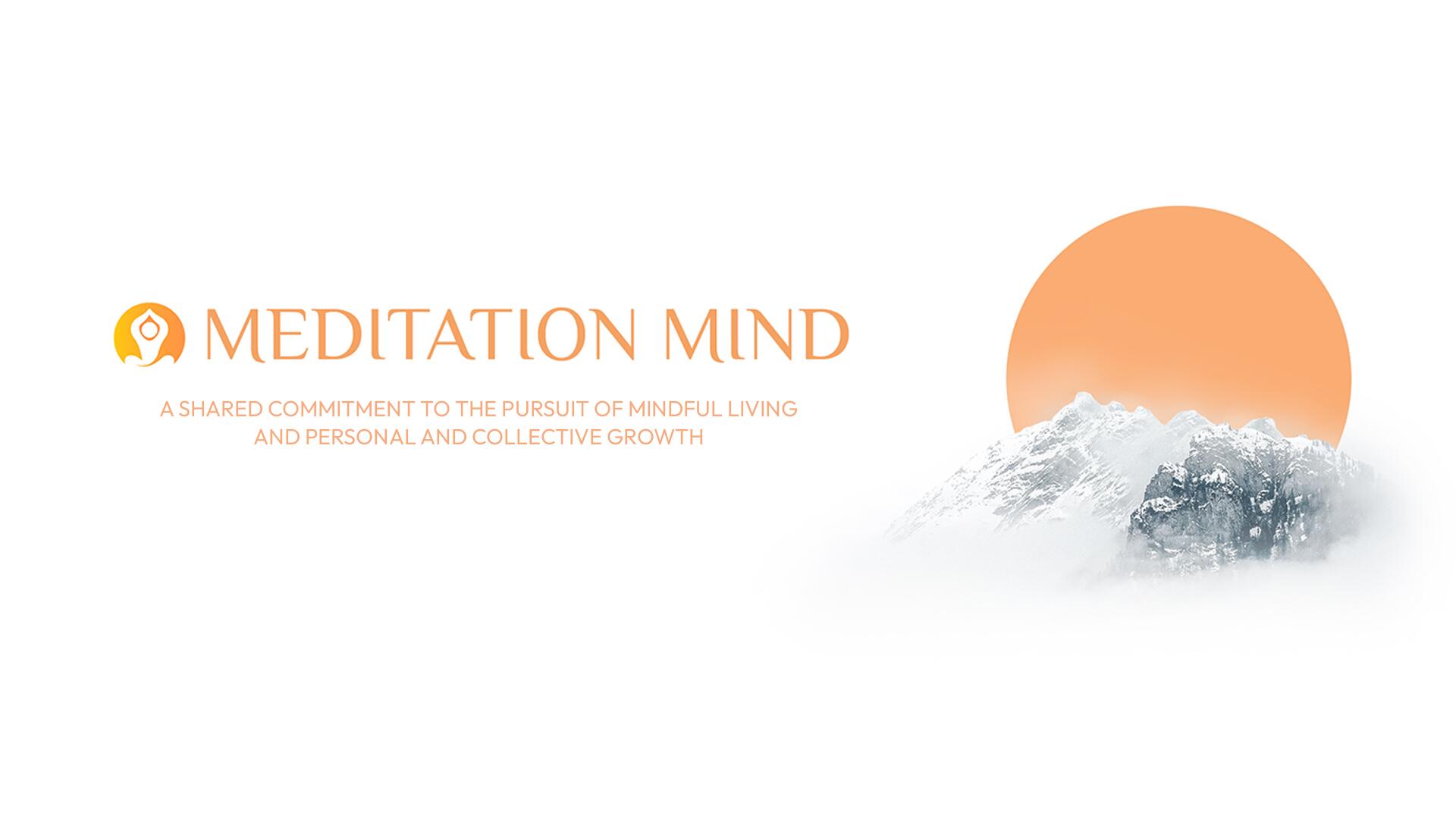 Discovery splash banner for Meditation Mind Discord server