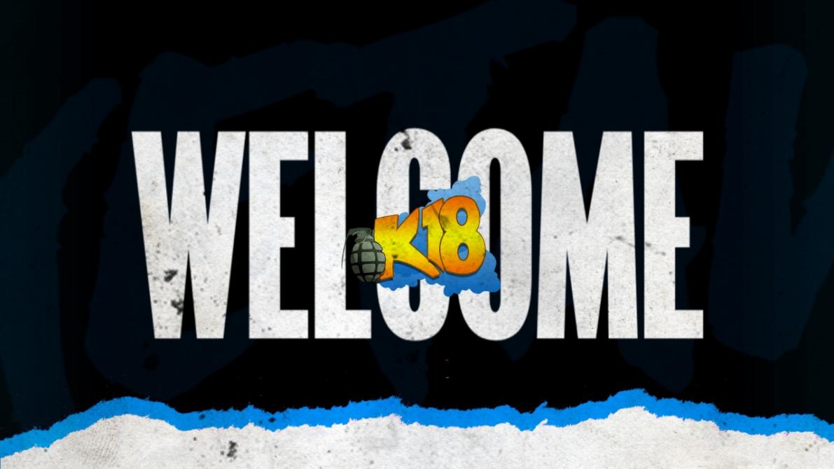Discovery splash banner for K18 Discord server