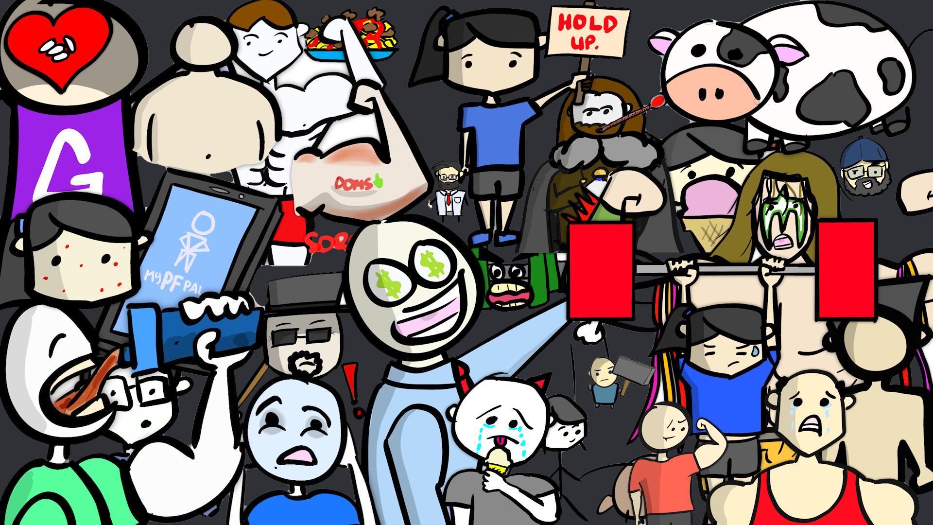 Discovery splash banner for PictureFit Fitness Community Discord server