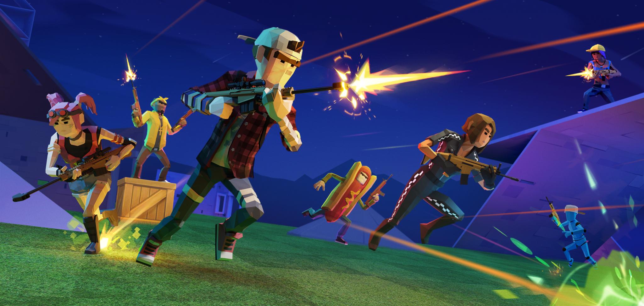 Discovery splash banner for Official 1v1.LOL Discord server