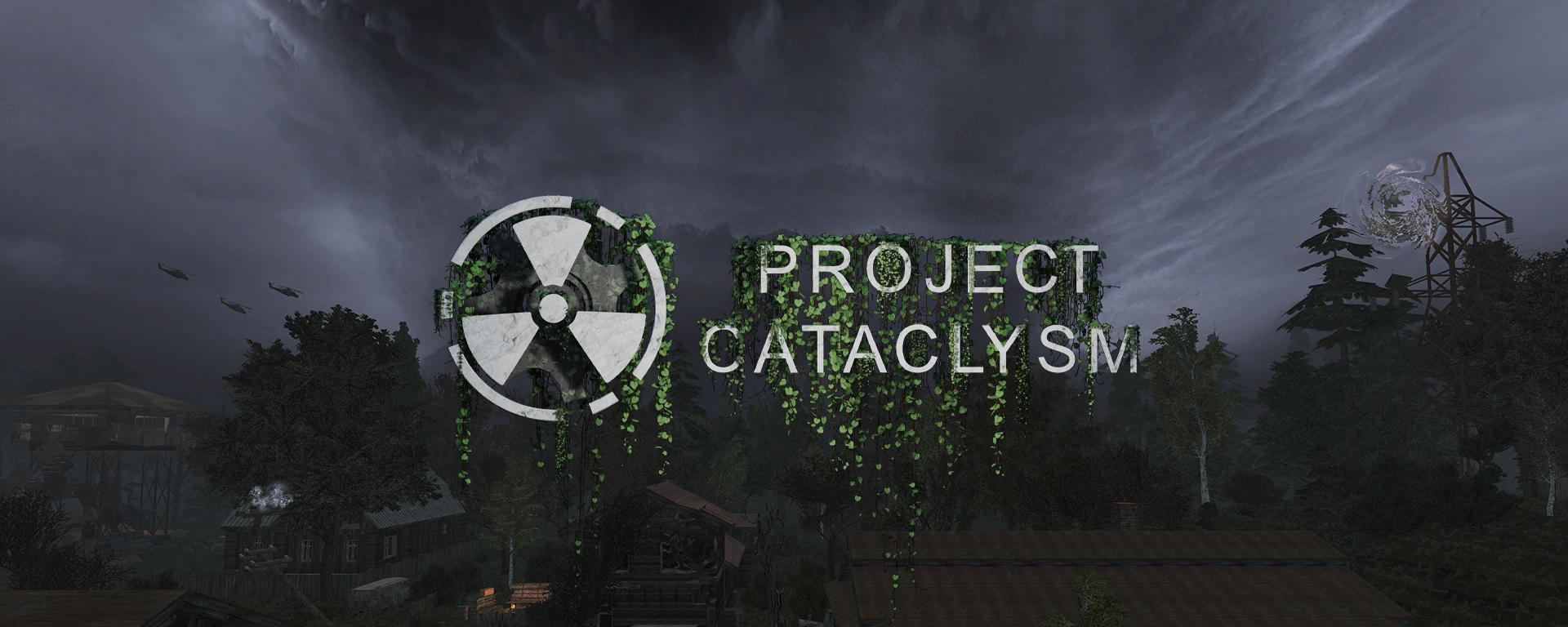 Discovery splash banner for Project Cataclysm | RU Discord server