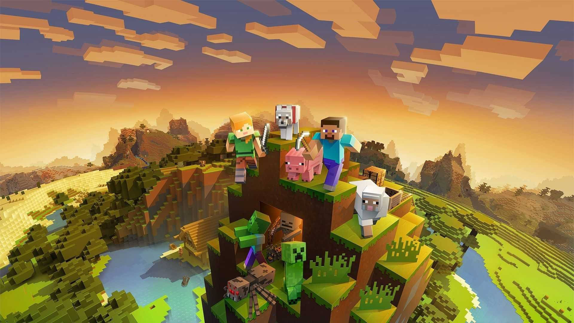 Discovery splash banner for Minecraft FR Discord server