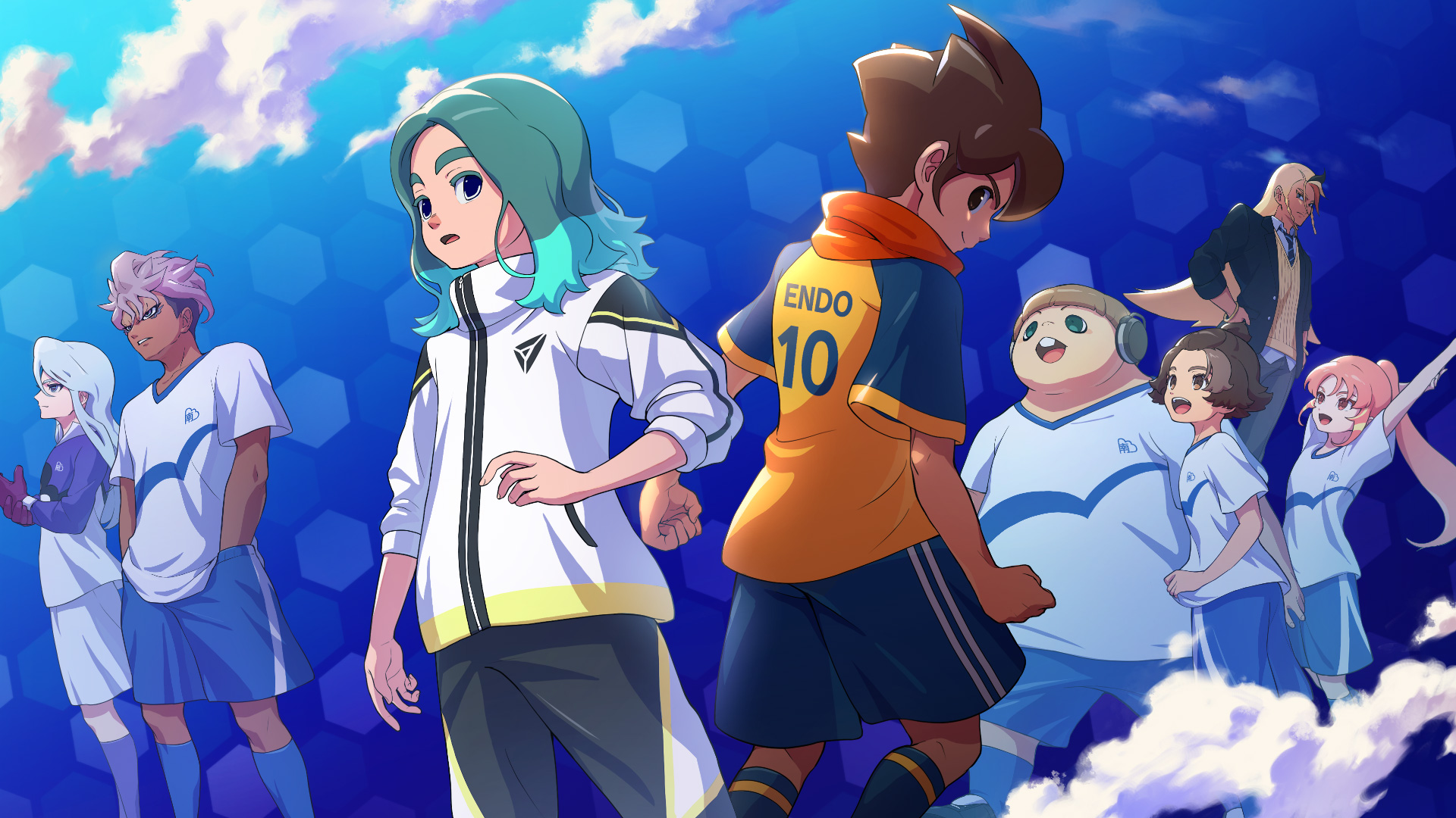 Discovery splash banner for Inazuma Eleven Community DE Discord server
