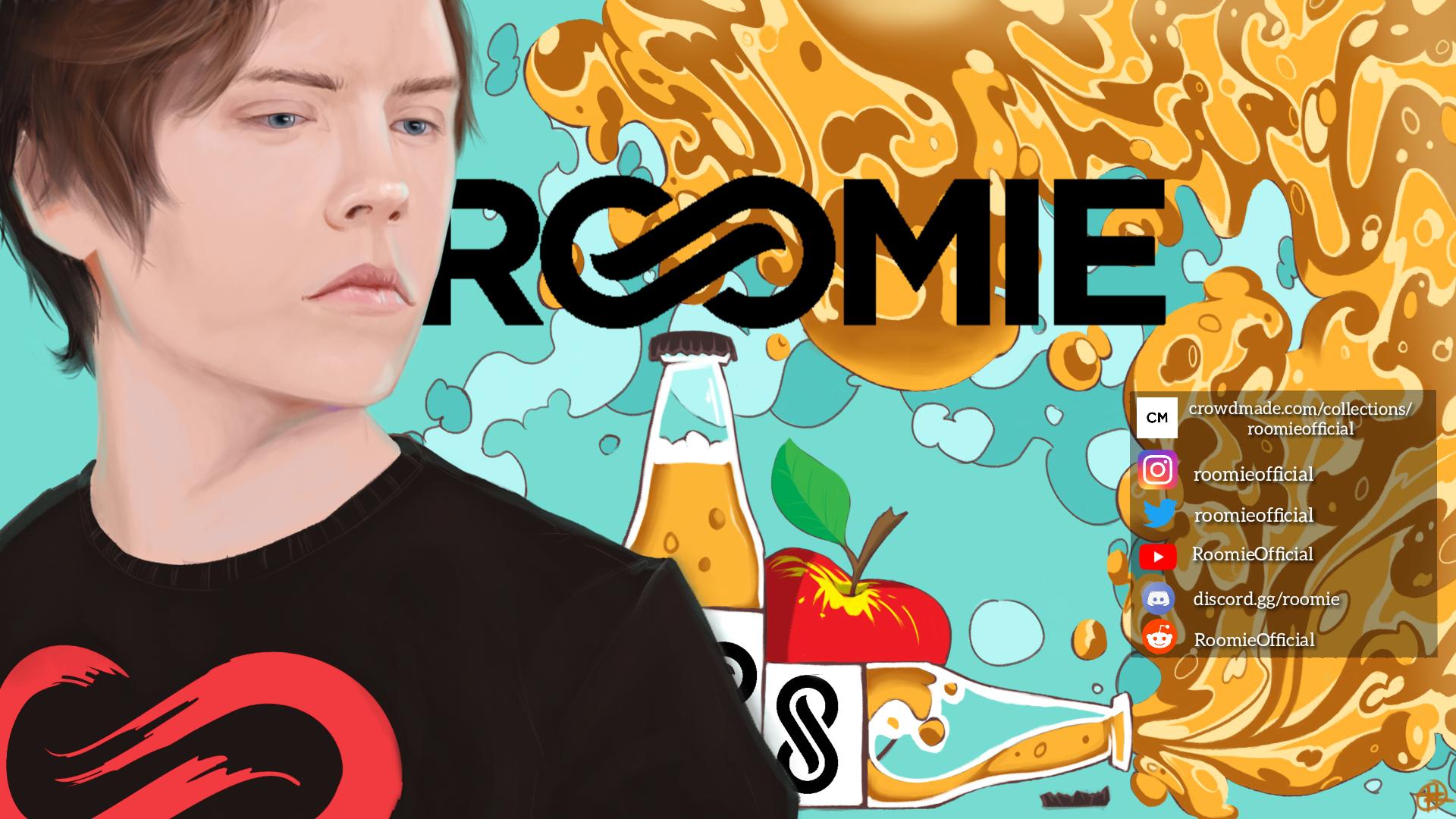 Discovery splash banner for RoomieOfficial Discord server