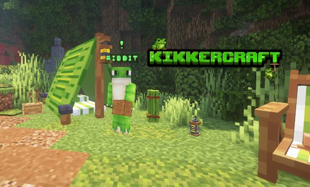 Discovery splash banner for KikkerCraft - NL/BE Discord server