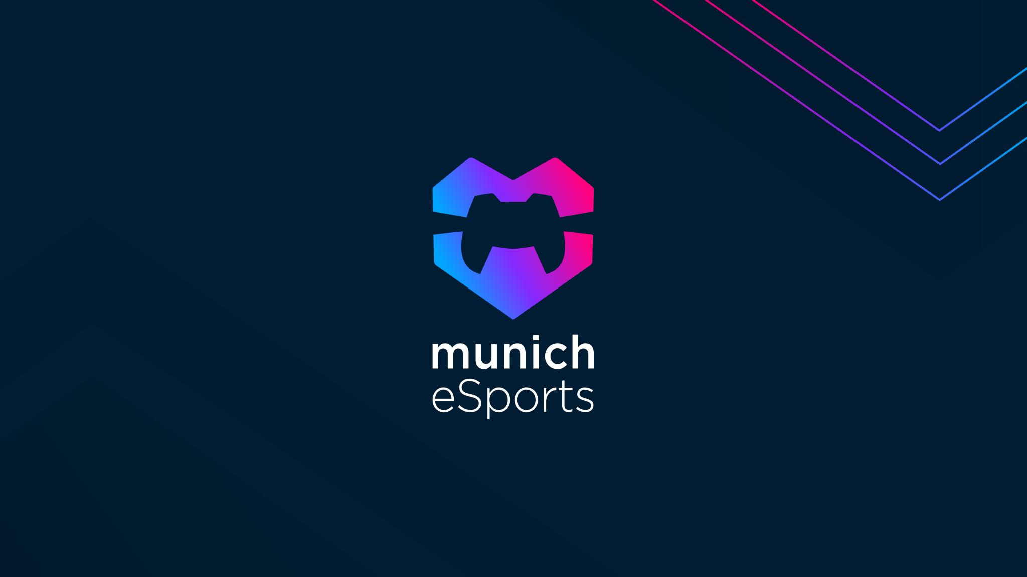 Discovery splash banner for Munich eSports e.V. Discord server