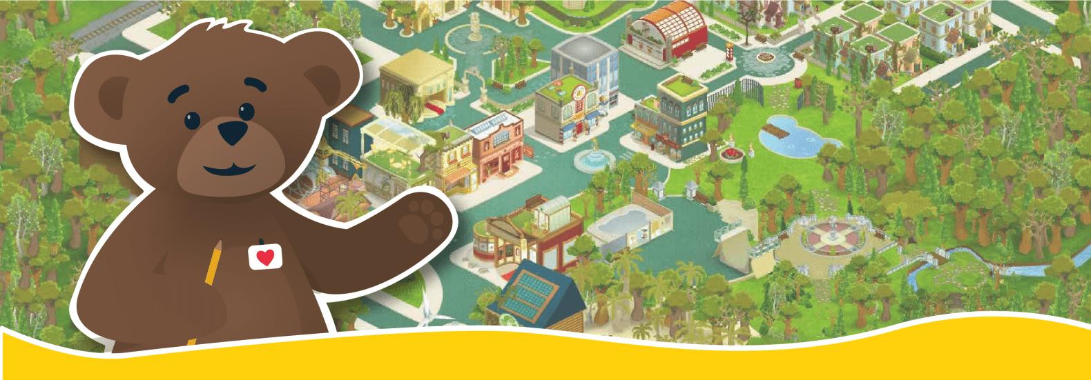 Discovery splash banner for Build-A-Bearville Rewritten Discord server