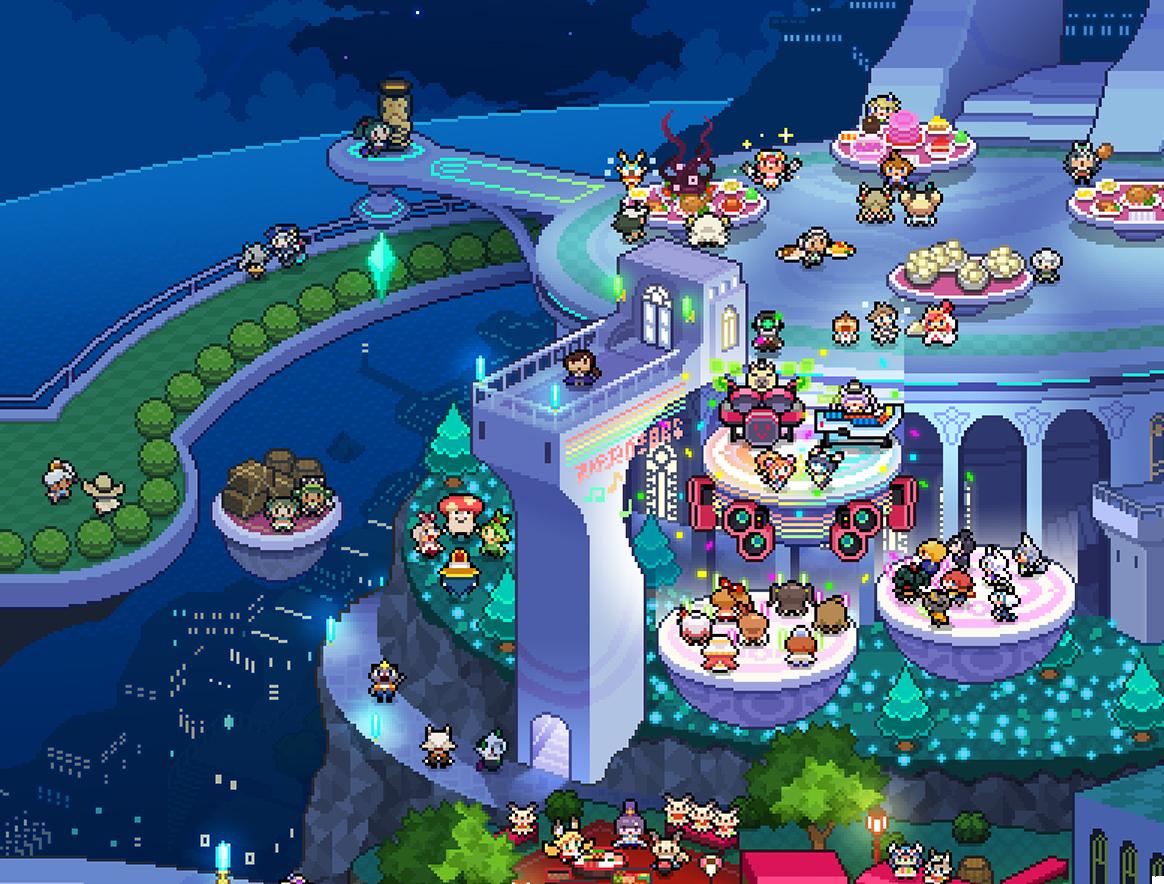 Discovery splash banner for World Flipper Discord server