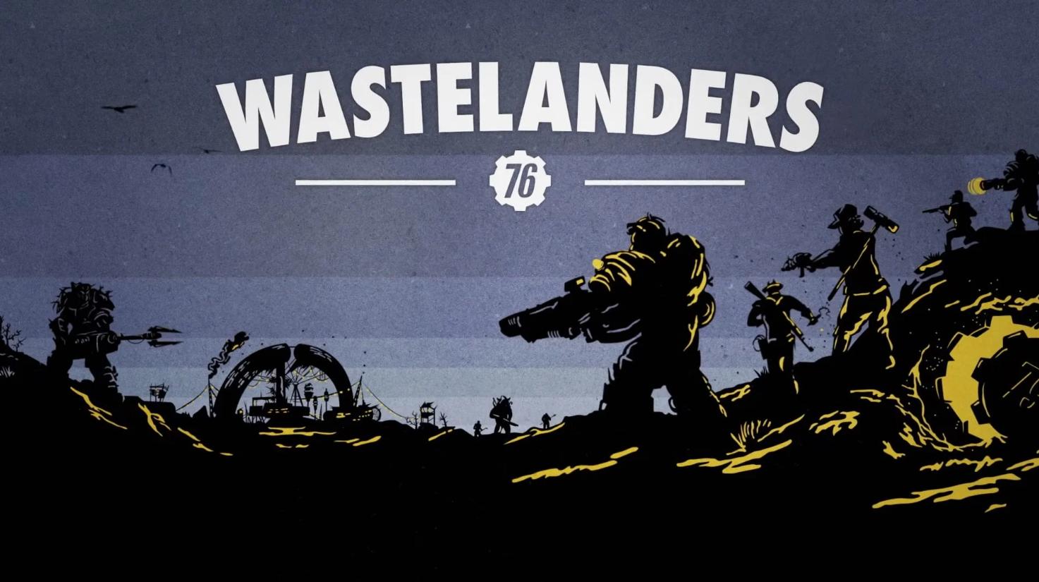 Discovery splash banner for Wastelanders 76 Discord server