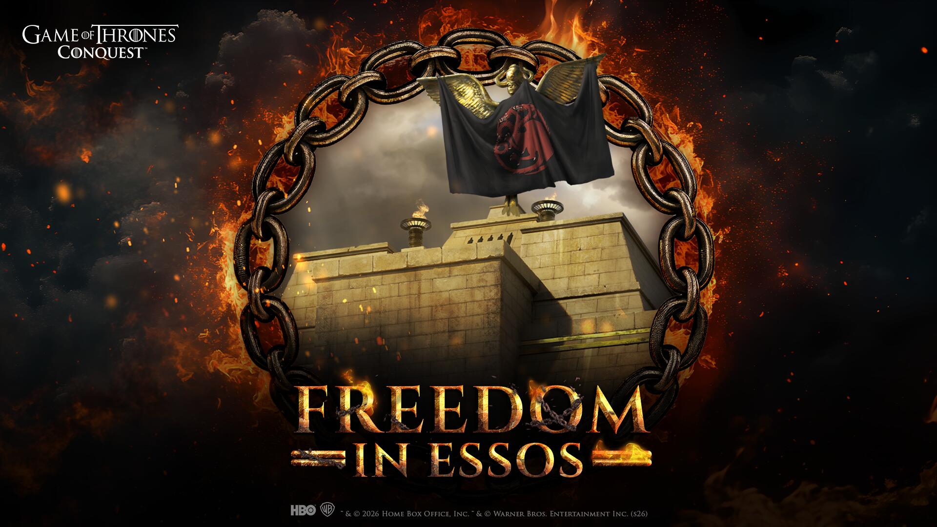 Discovery splash banner for Game of Thrones: Conquest Discord server