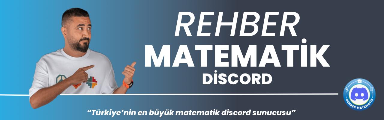 Discovery splash banner for Rehber Matematik Discord server