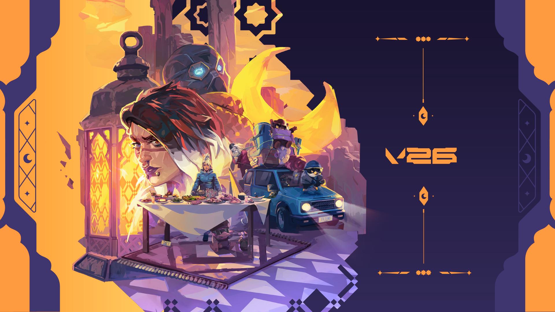 Discovery splash banner for VALORANT Indonesia Community Discord server