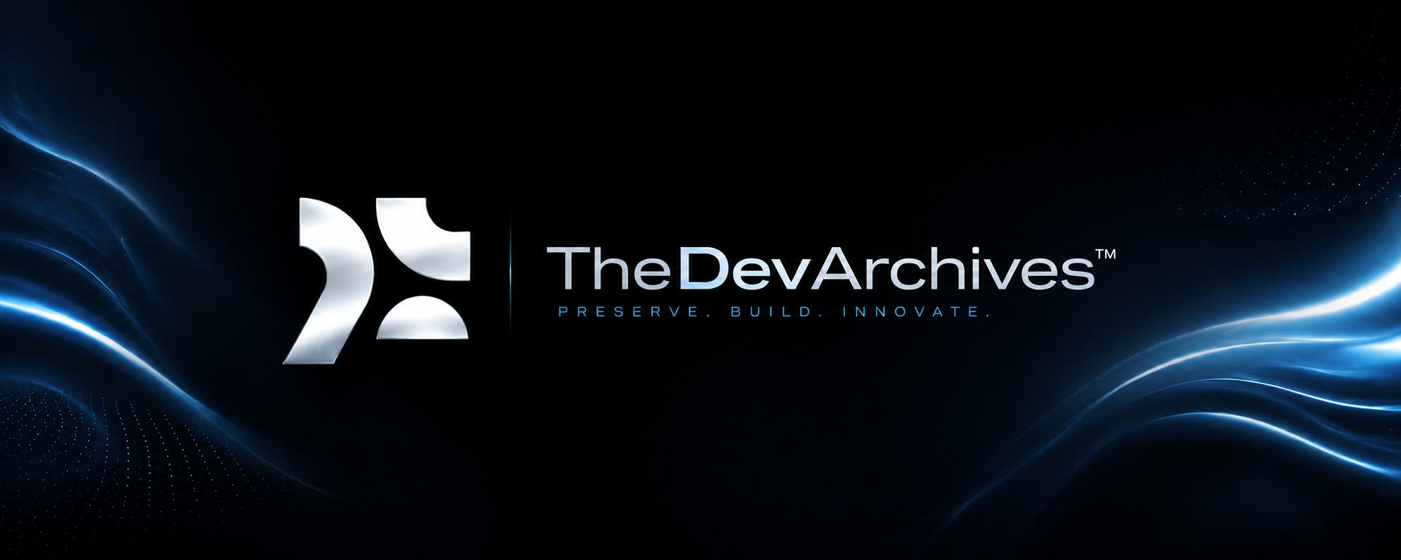 Discovery splash banner for TheDevArchives™ Discord server