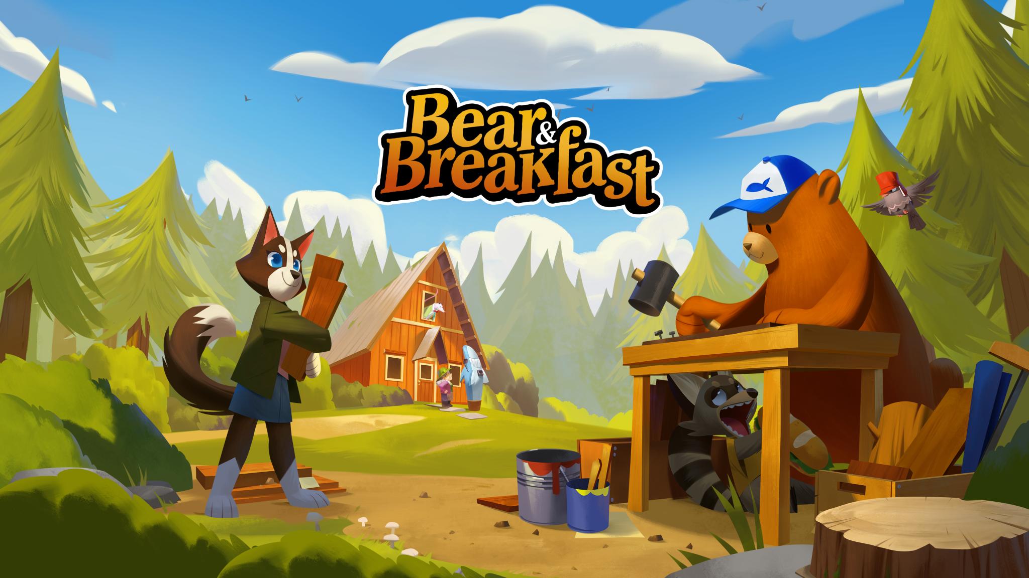 Discovery splash banner for Bear and Breakfast Discord server